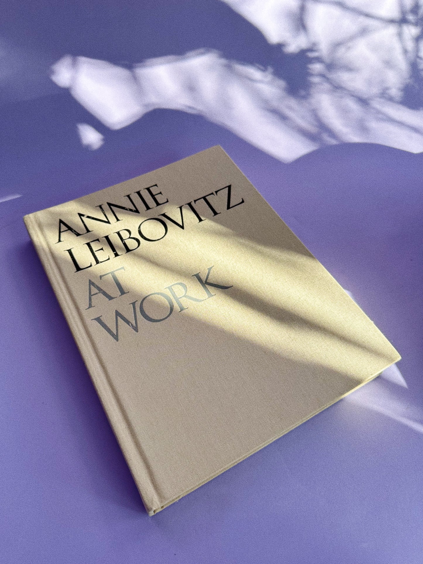 Annie Leibovitz At Work Photography Hardcover Book First Edition