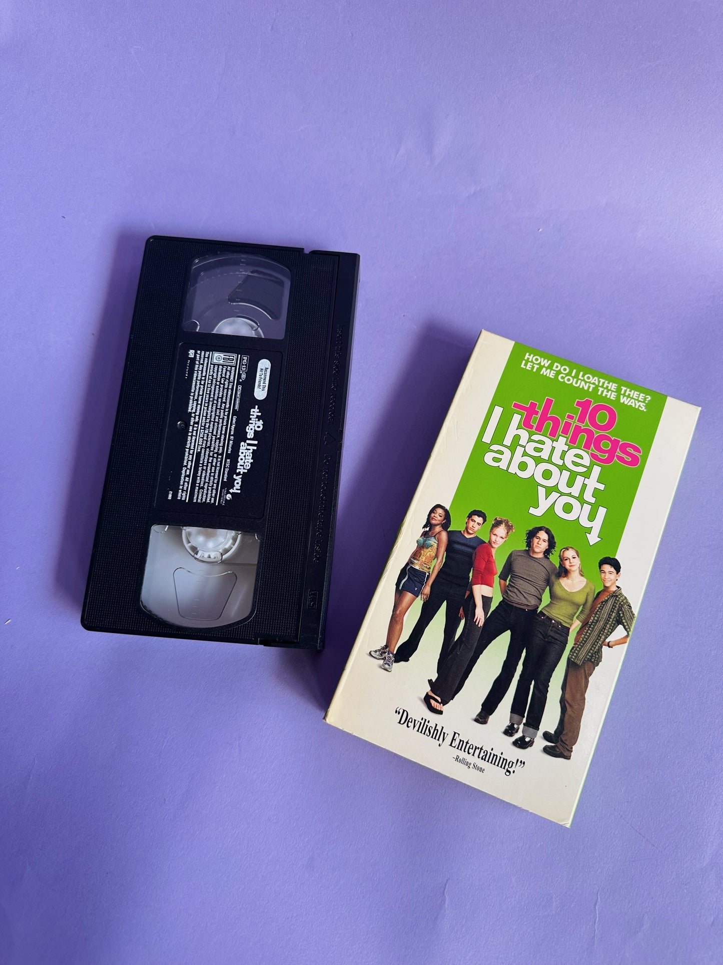 10 Things I Hate About You on VHS