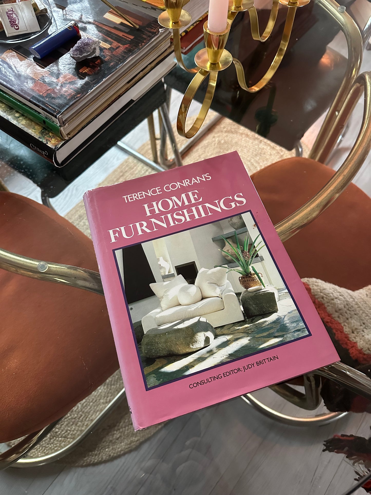 Vintage Terence Conran’s Home Furnishings Hardcover Book