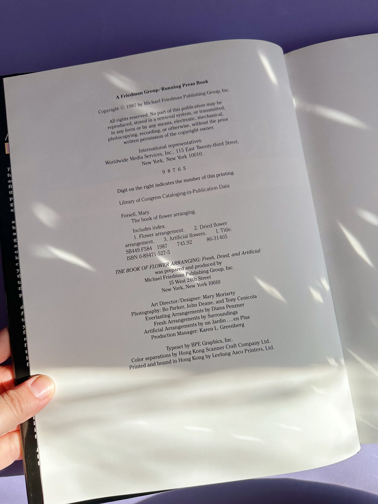 Vintage 1980s Book of Flower Arranging