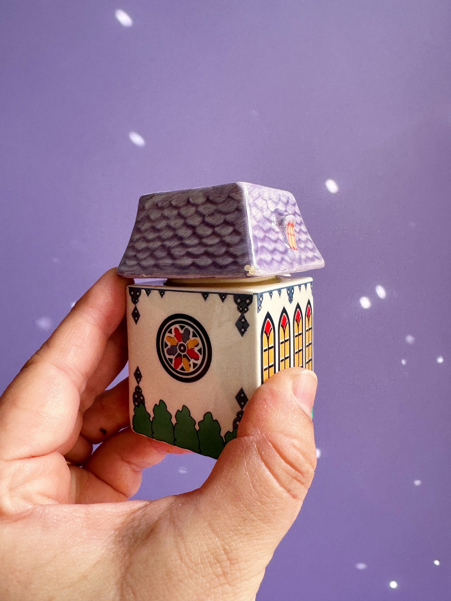 Vintage Avon Spice Village Houses Victorian