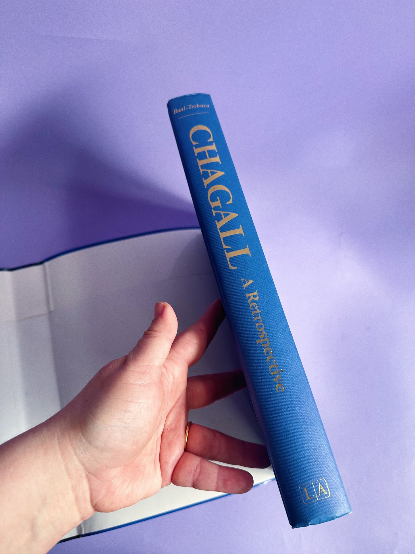 Chagall: A Retrospective Hardcover Art Book - Blue Cover Large & Heavy