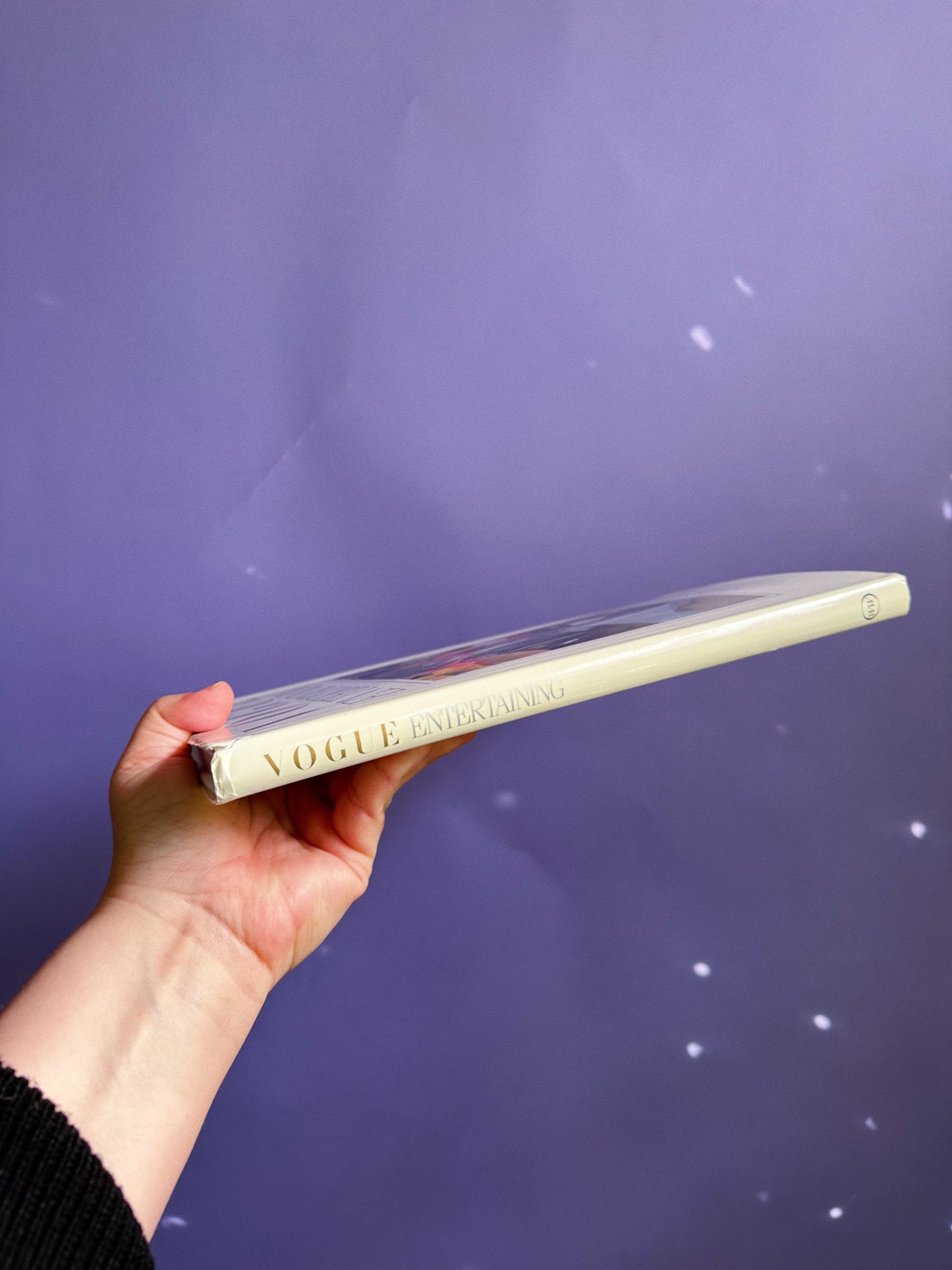 Vintage 1986 Vogue Entertaining Hardcover Coffee Table Book