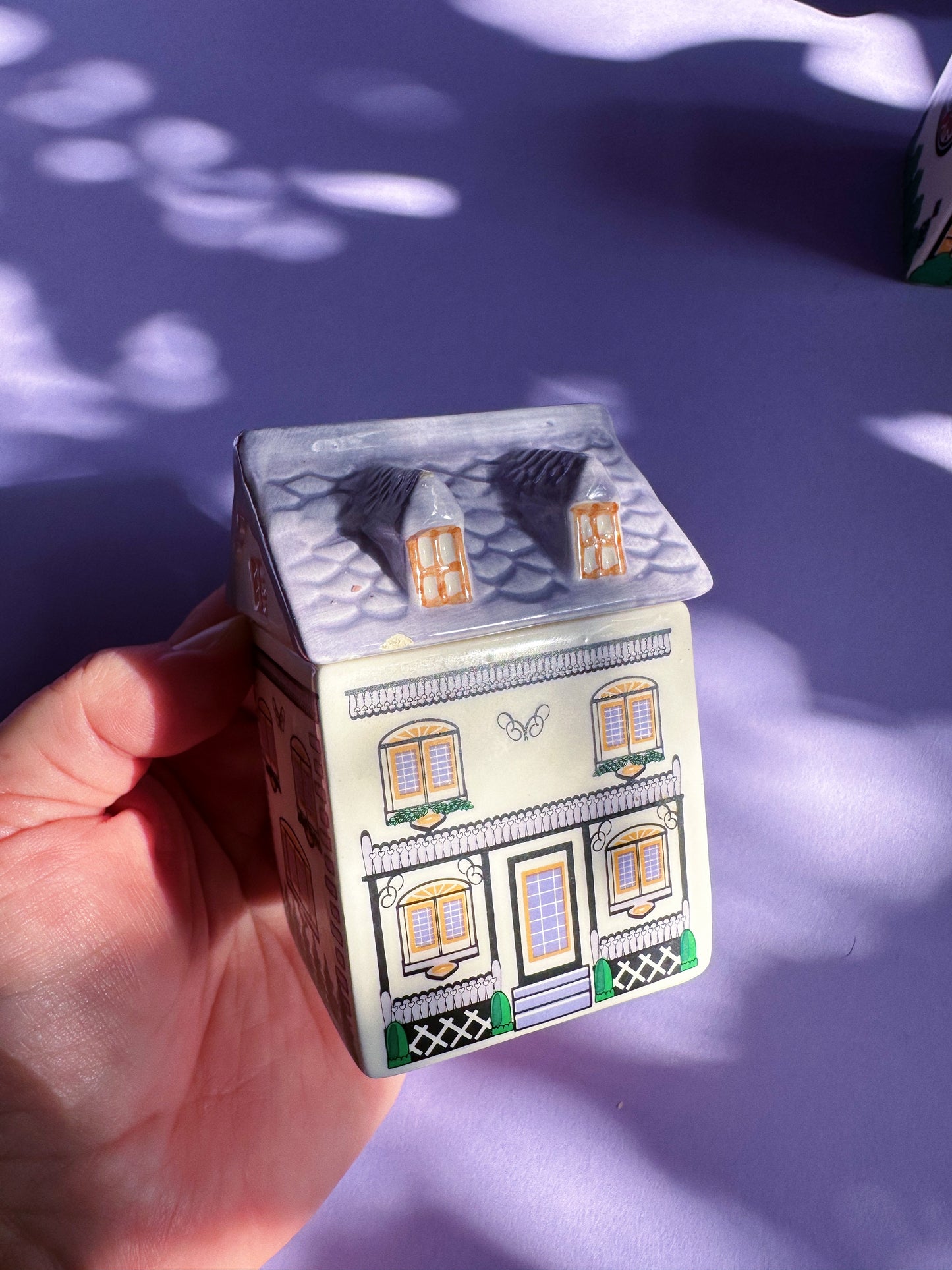 Vintage Avon Spice Village Houses Victorian