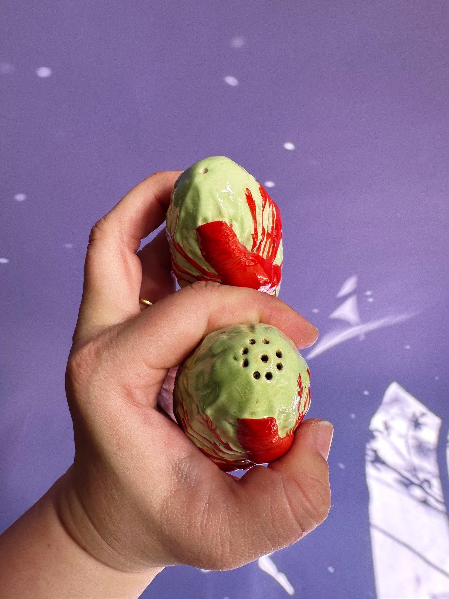 Vintage Carltonware Lobster Salt & Pepper Shakers