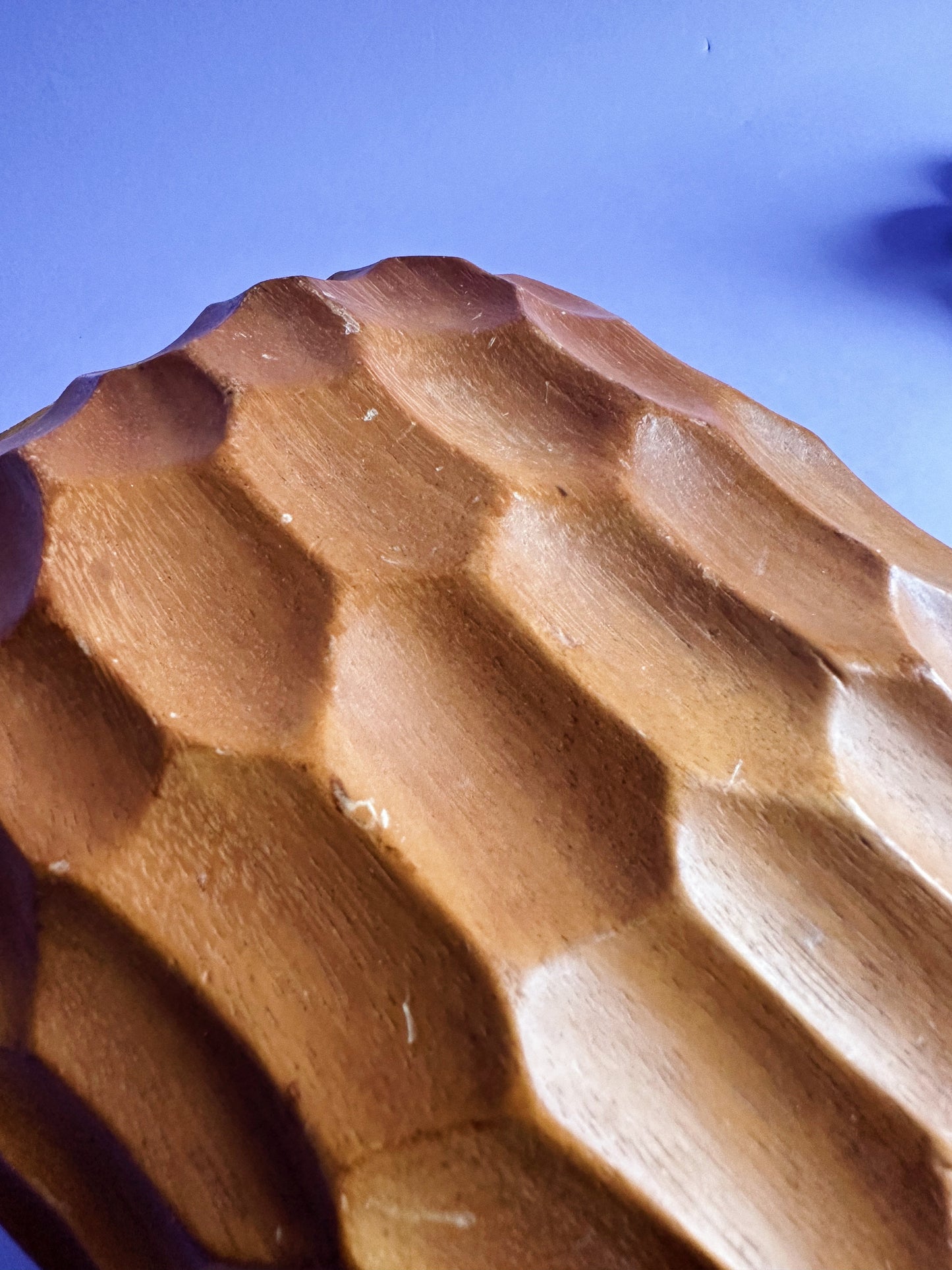 Vintage Carved Walnut Nut Cracker Bowl Set With Tools Mid Century 9½" X 6"