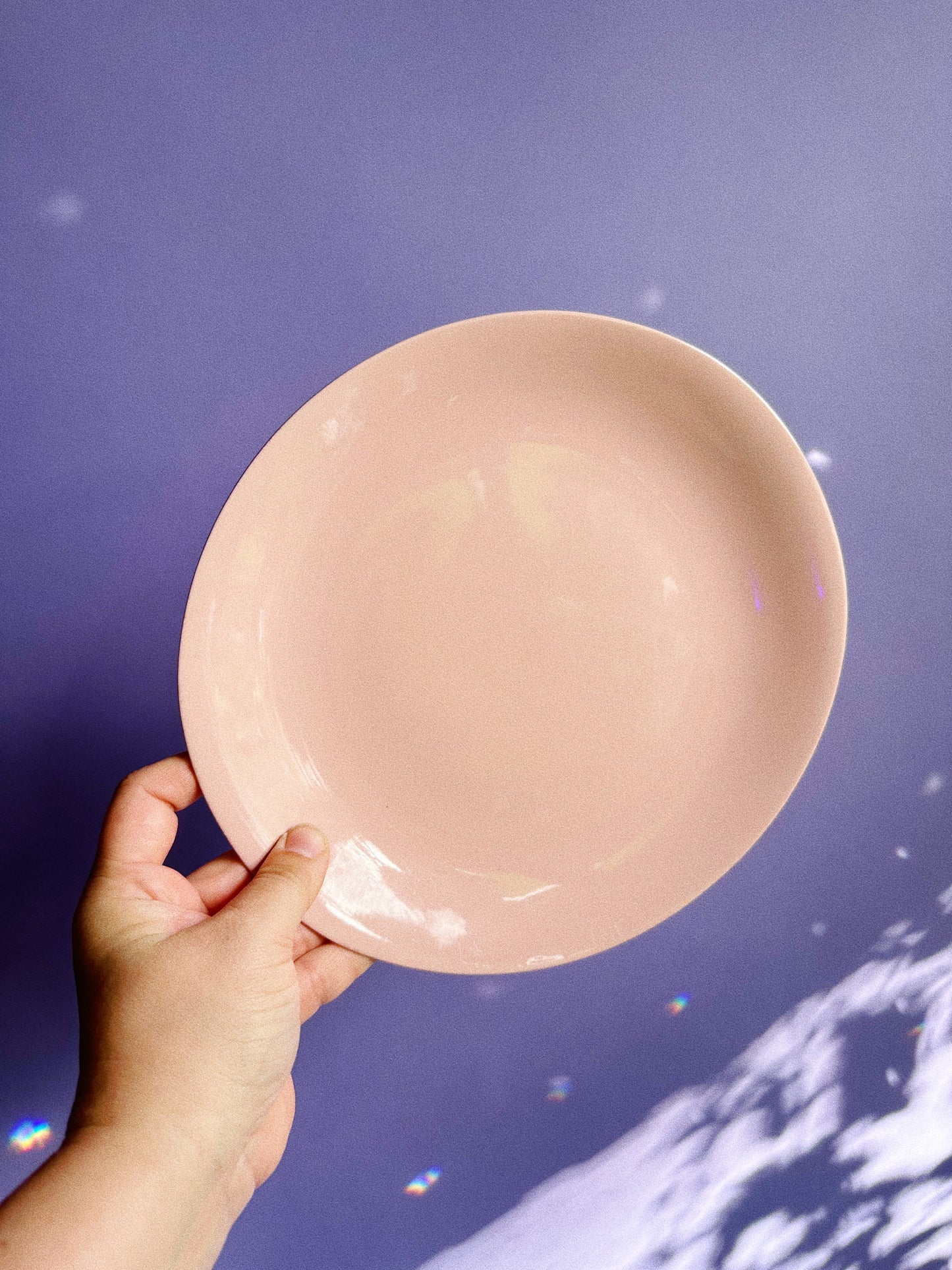 Mid Century Modern Johnson Brothers Cloud Plates, Made In England