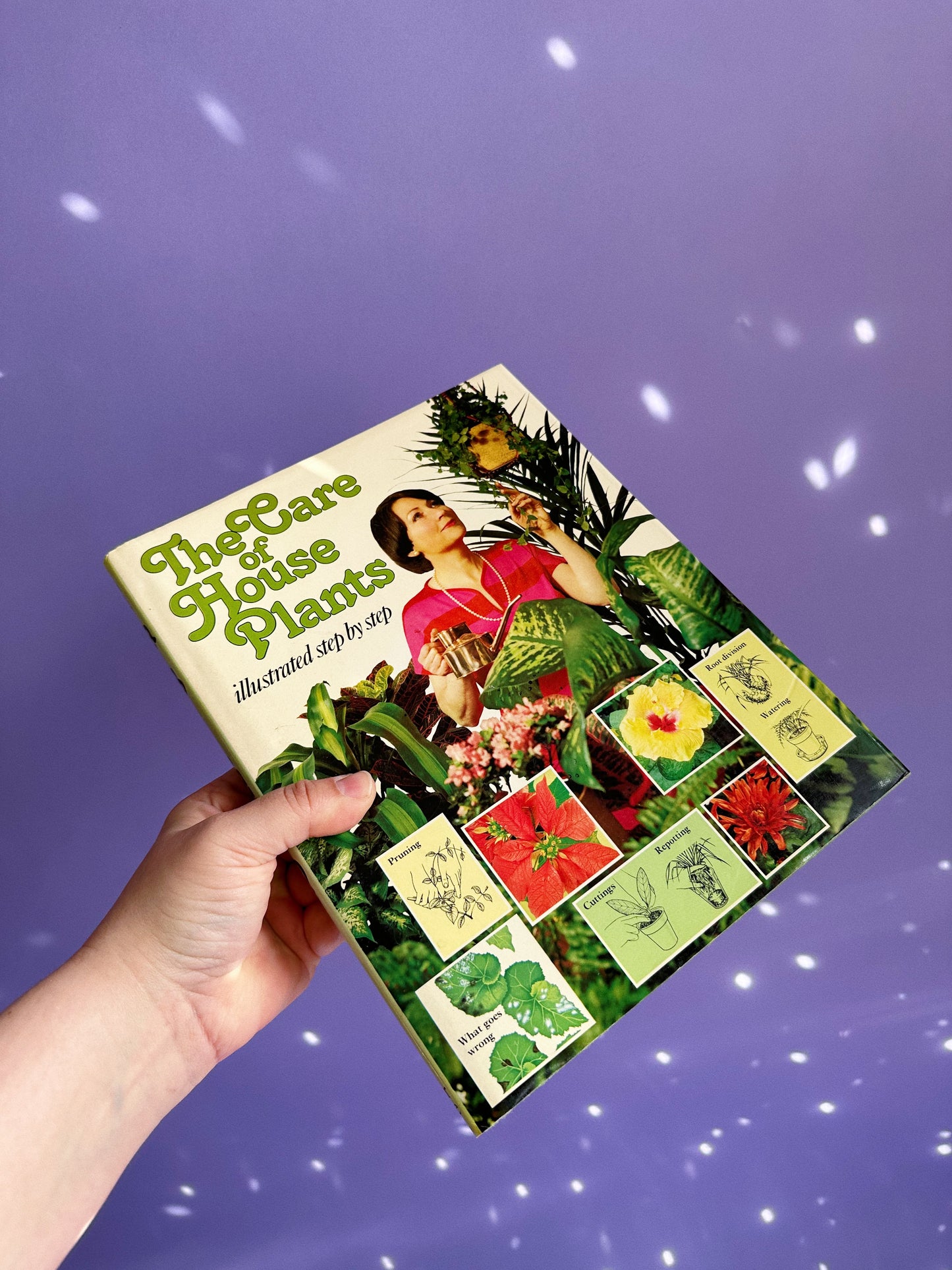 1986 The Care of House Plants Hardcover Book