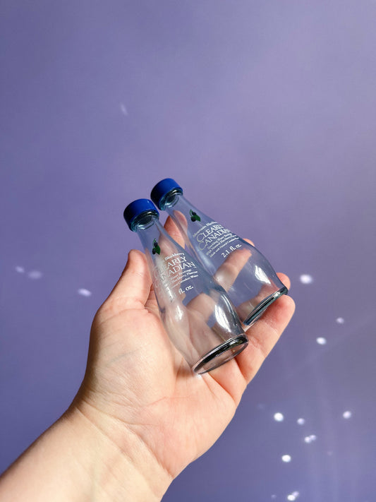 Vintage Clearly Canadian BlackBerry Soda Salt & Pepper Shakers