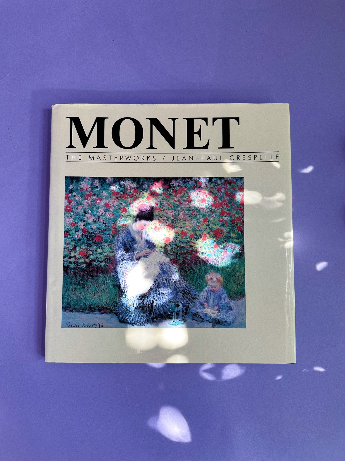 Vintage Monet Masterworks Hardcover Coffee Table Book