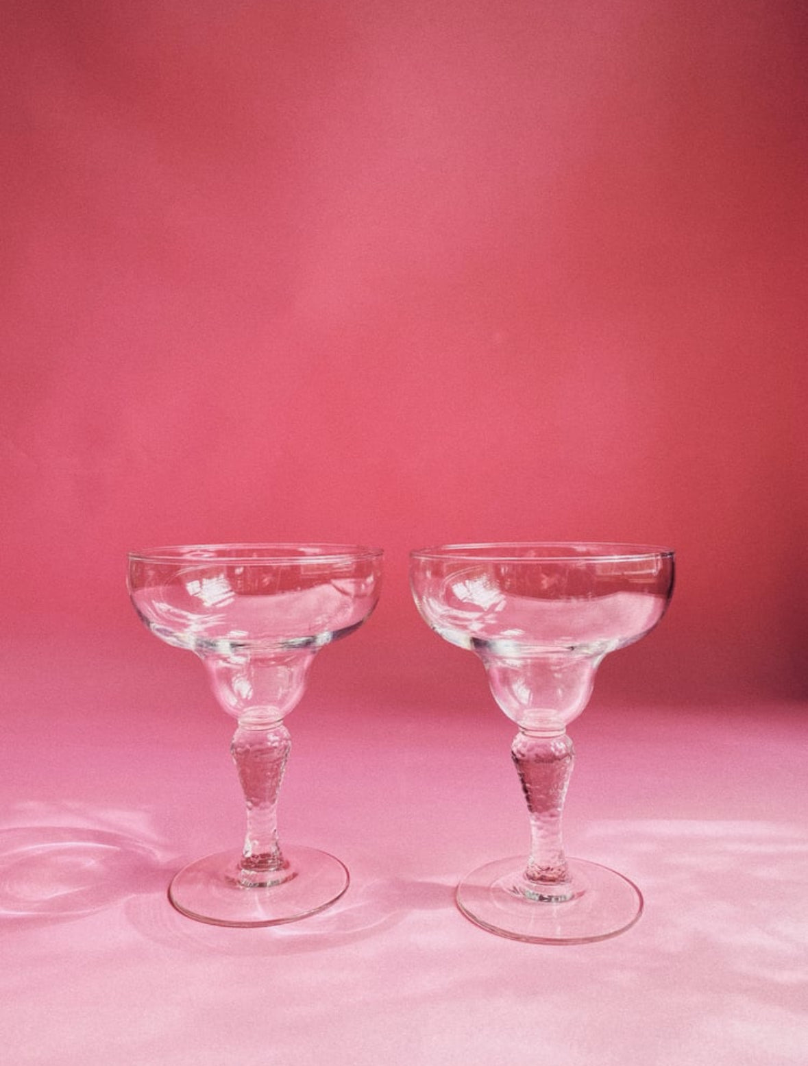 Vintage Libbey Glass Martello Margarita Glasses