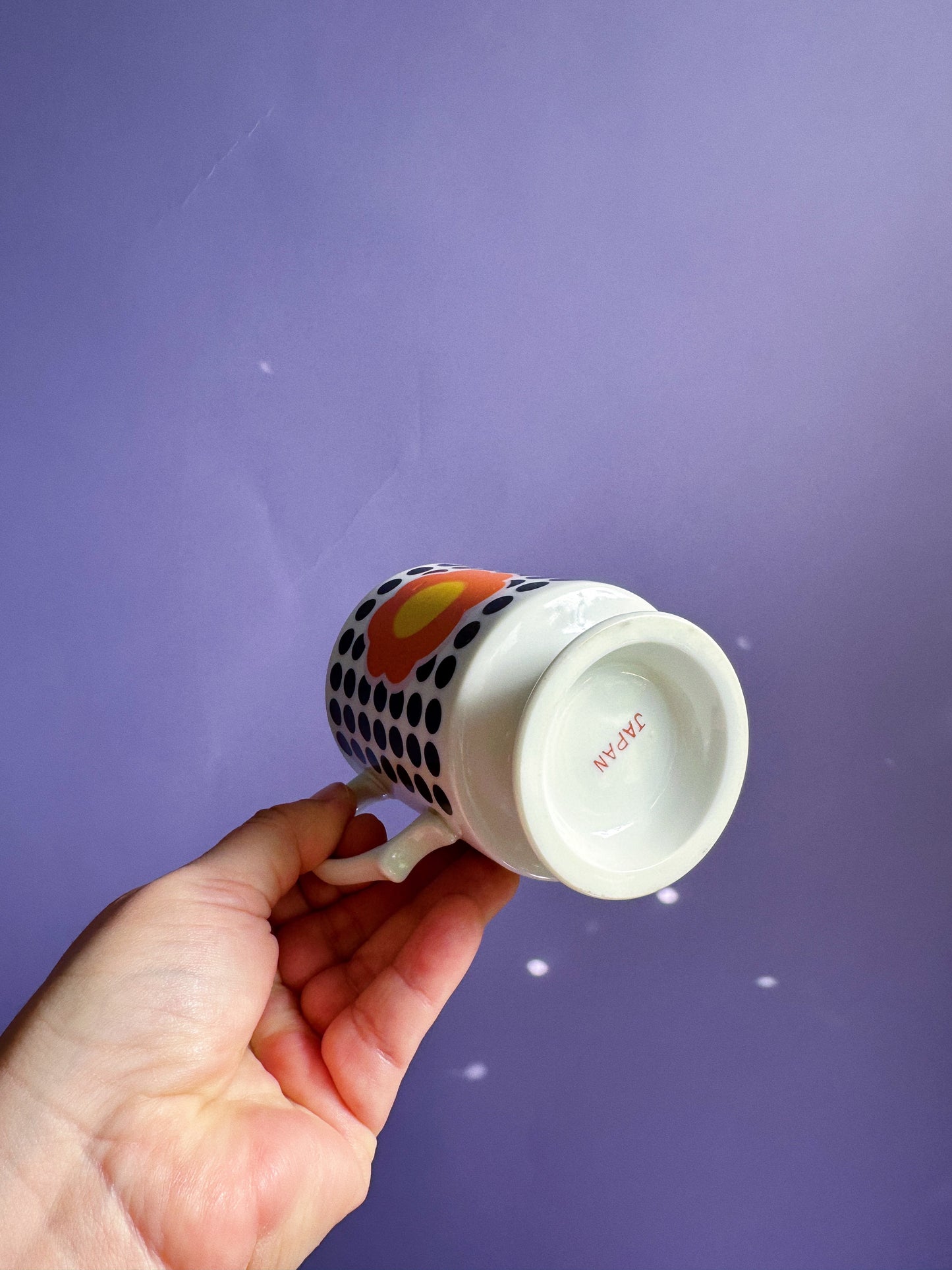 Vintage 1970s Japanese Ceramic Mug