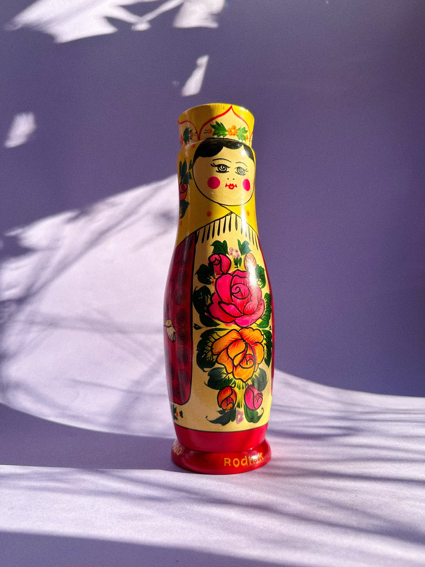 Millennium Rodnik Vodka Bottle Matryoshka - Made in Russia