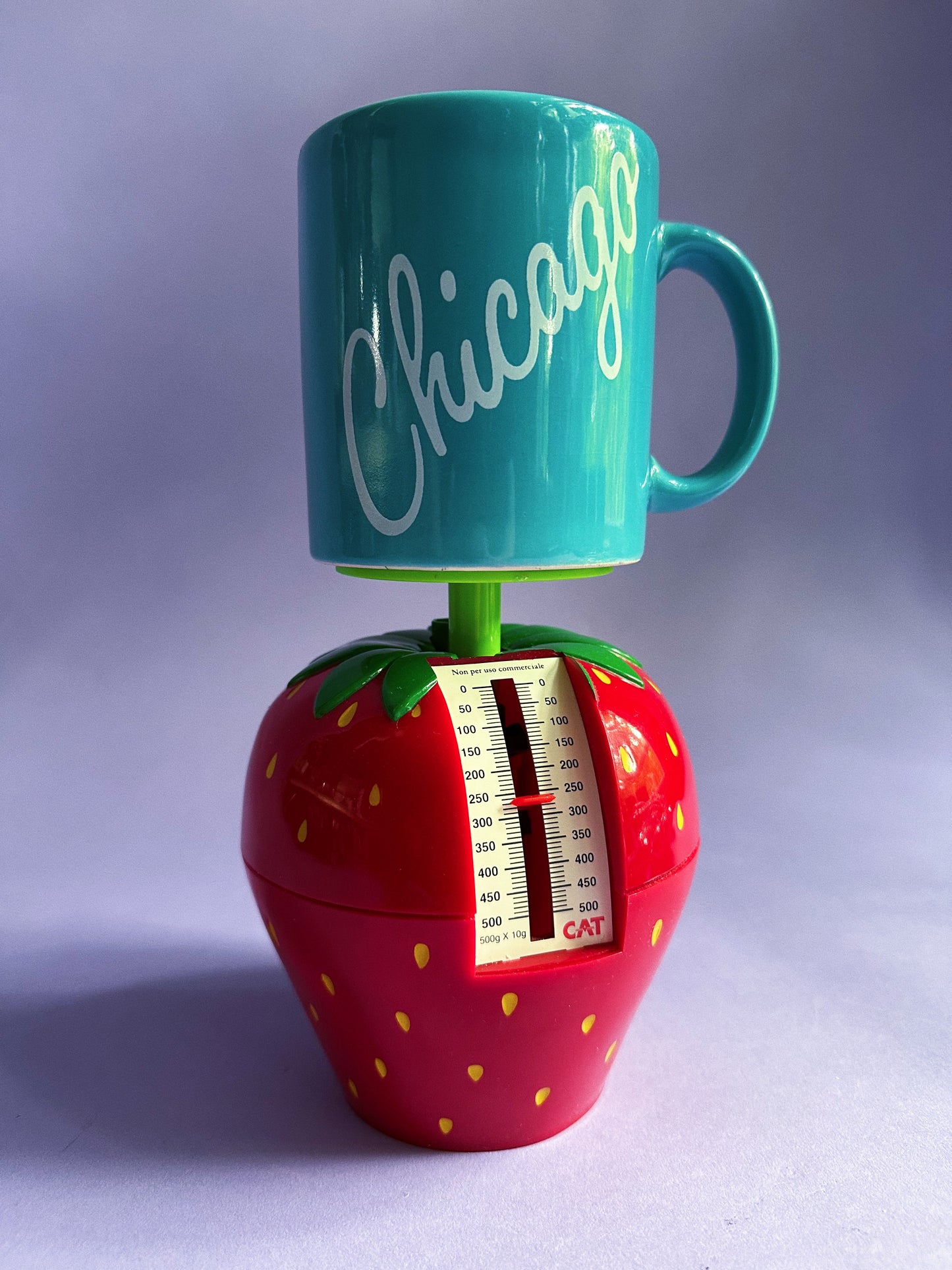 Vintage Strawberry Kitchen Weigh Scale