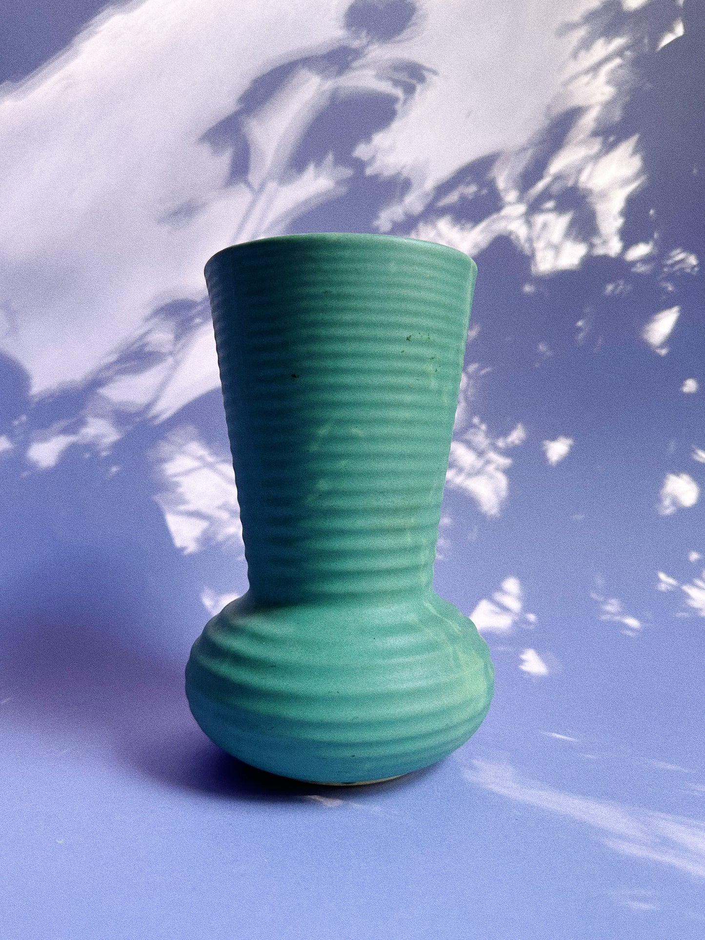 Vintage Seafoam Pottery Vase