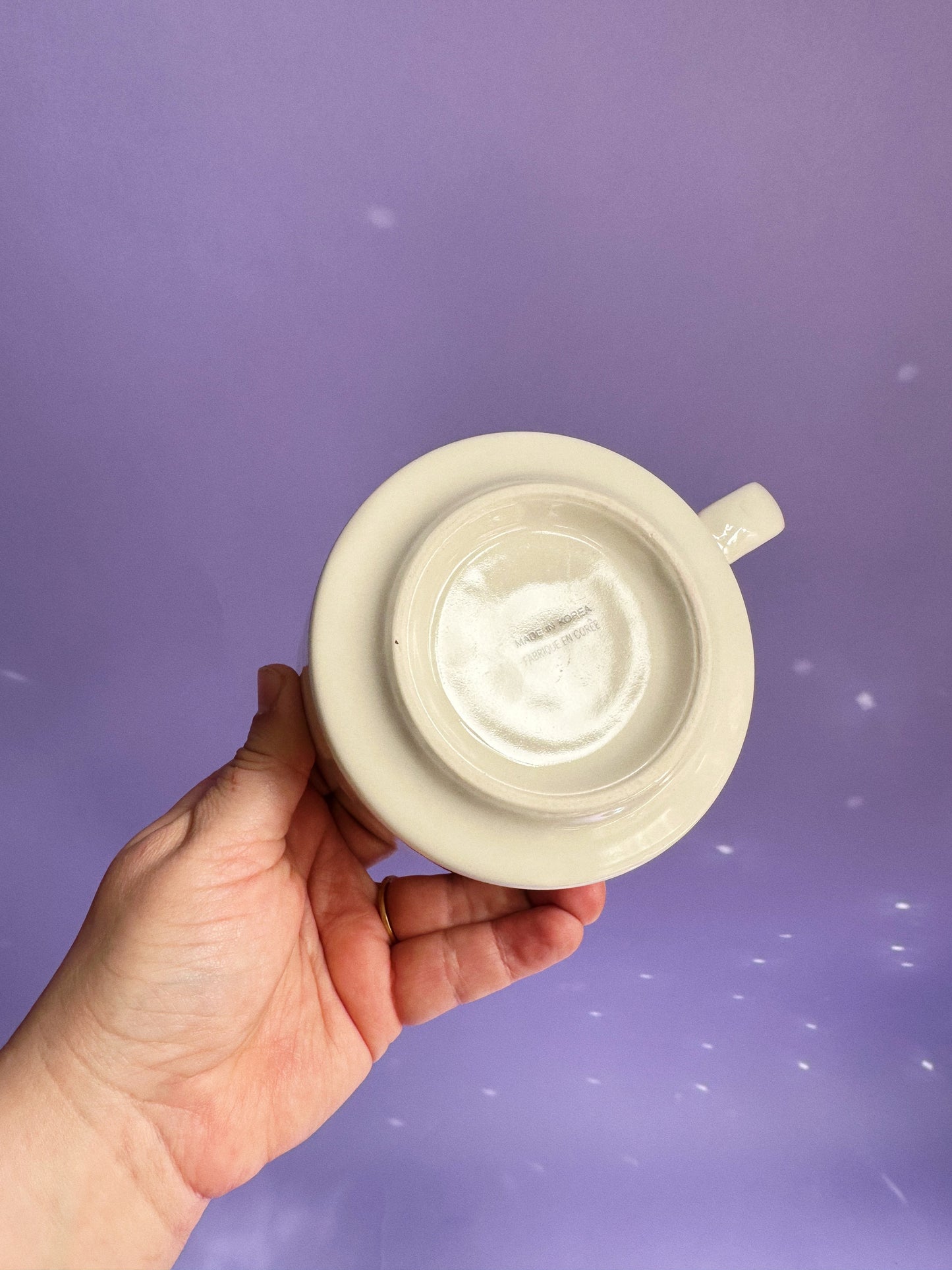 Vintage Ceramic Mushroom Mug