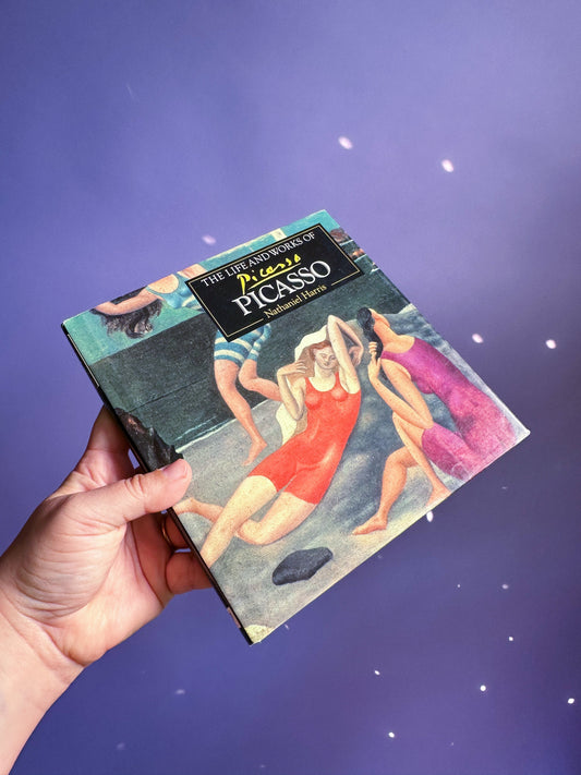 Vintage Life & Works Of Picasso & Van Gogh Square Collectable Hardcover Books