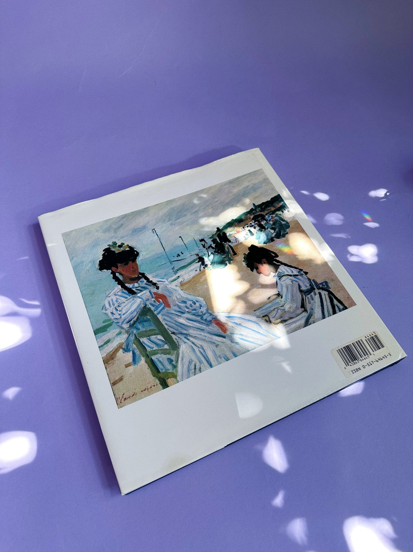 Vintage Monet Masterworks Hardcover Coffee Table Book