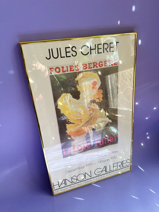 Jules Cheret Palais De Glace La Loie Fuller Wall Art Framed Prints Lithograph