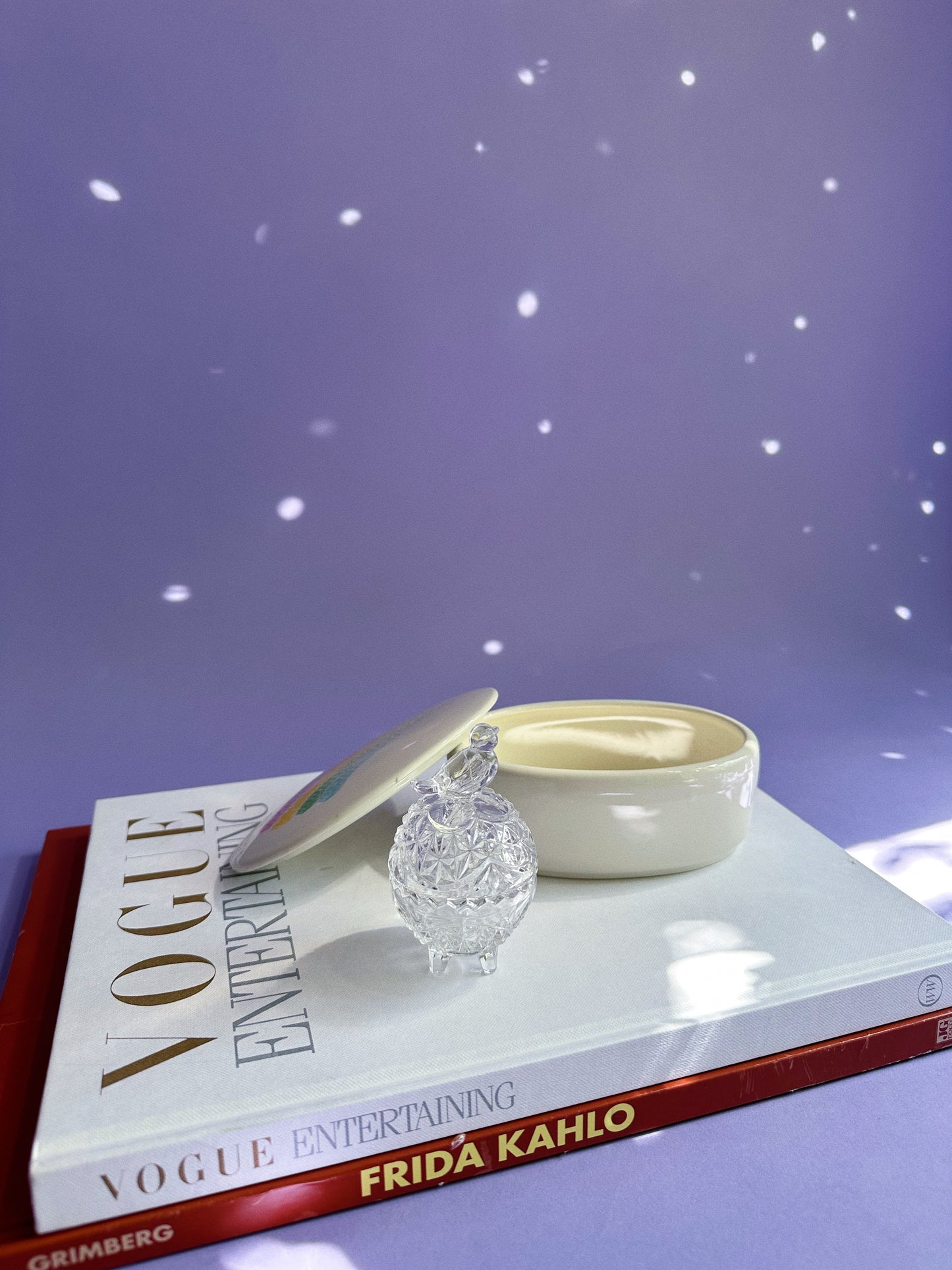 Vintage Teleflora Porcelain Lidded Box