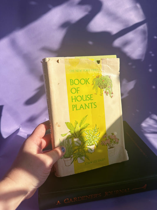Vintage New York Times Book of House Plants