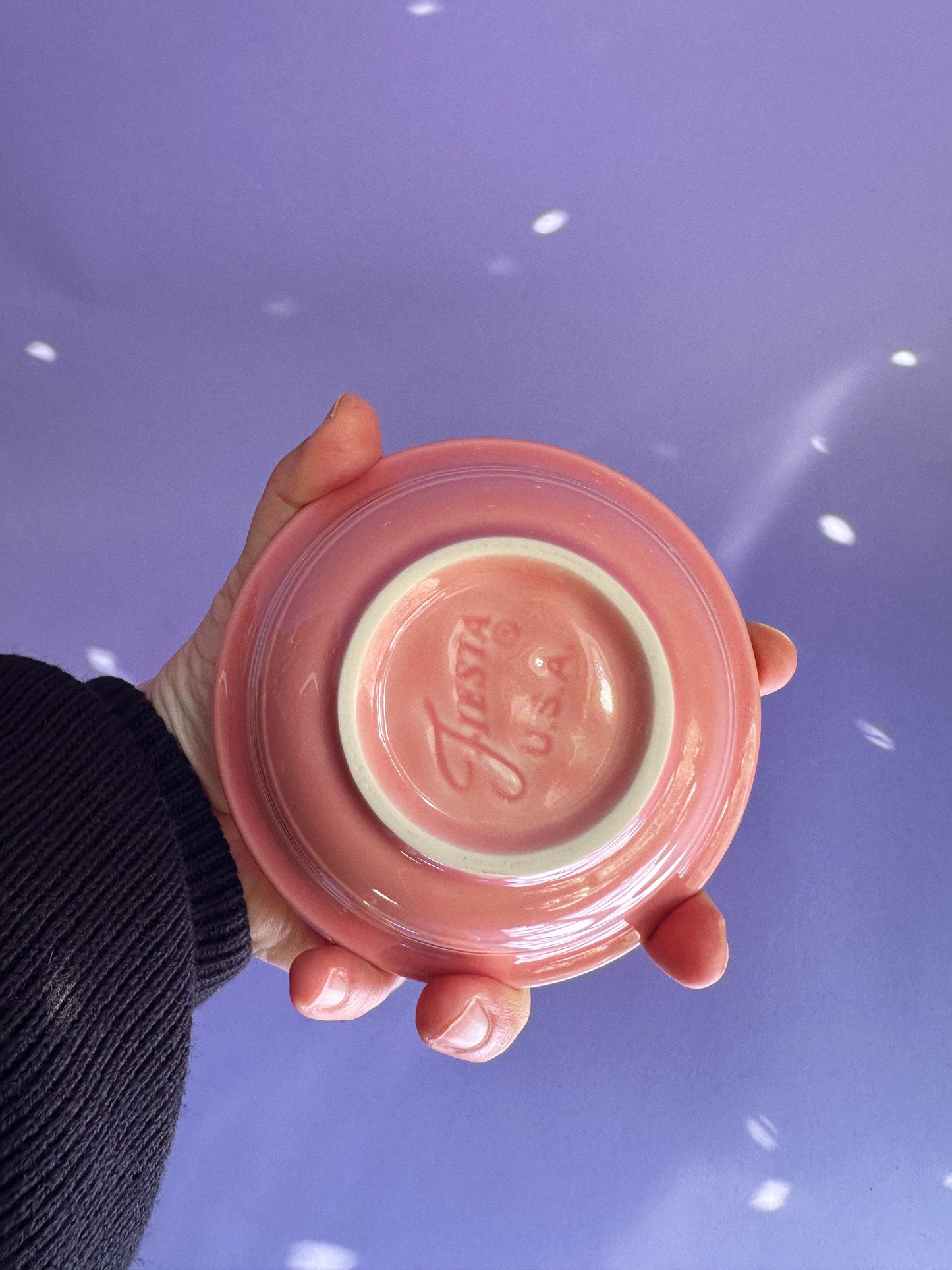 Set Of 3 Fiesta Fiestaware Peony Pink Fruit Berry Salsa Bowls