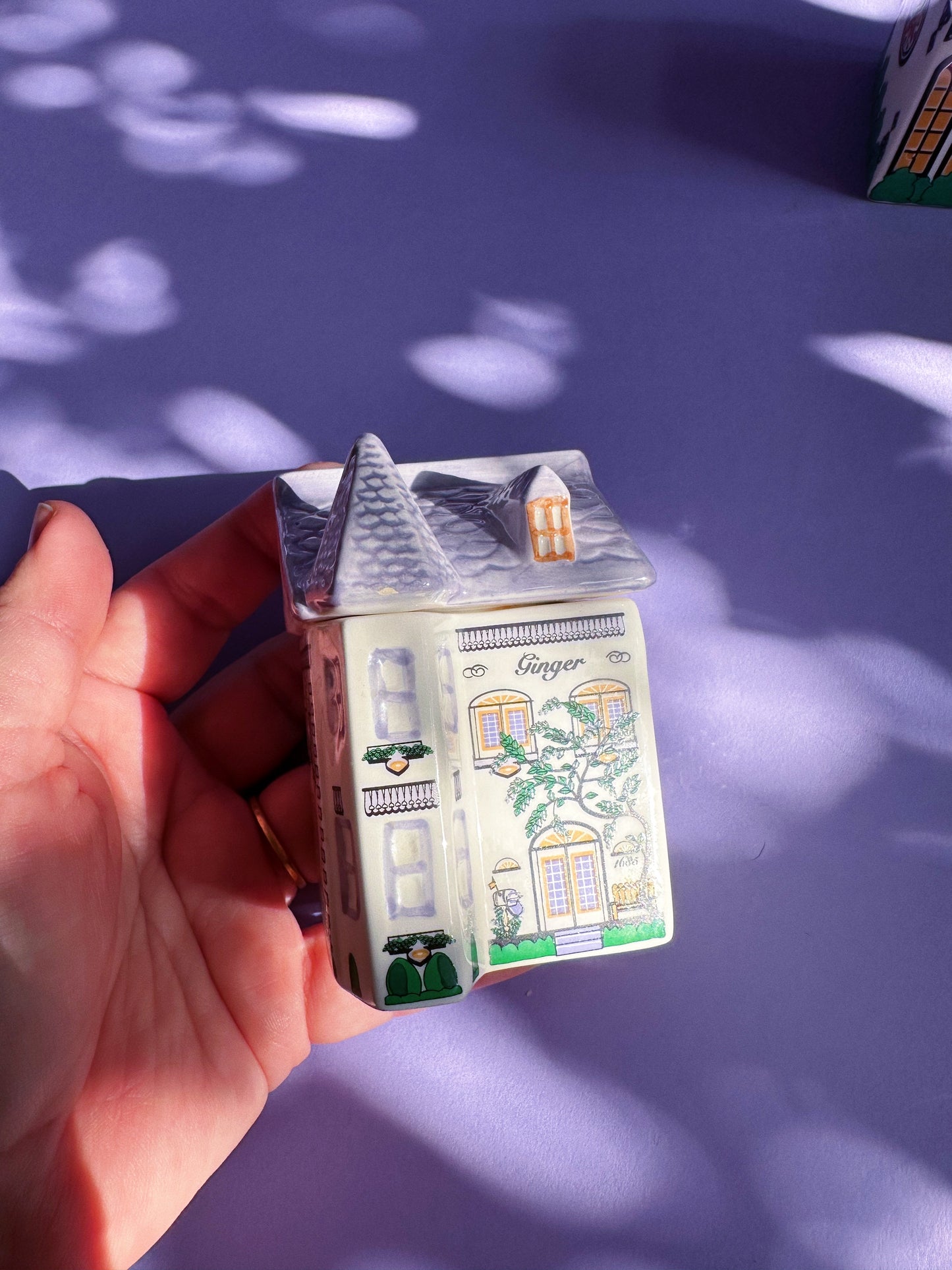 Vintage Avon Spice Village Houses Victorian