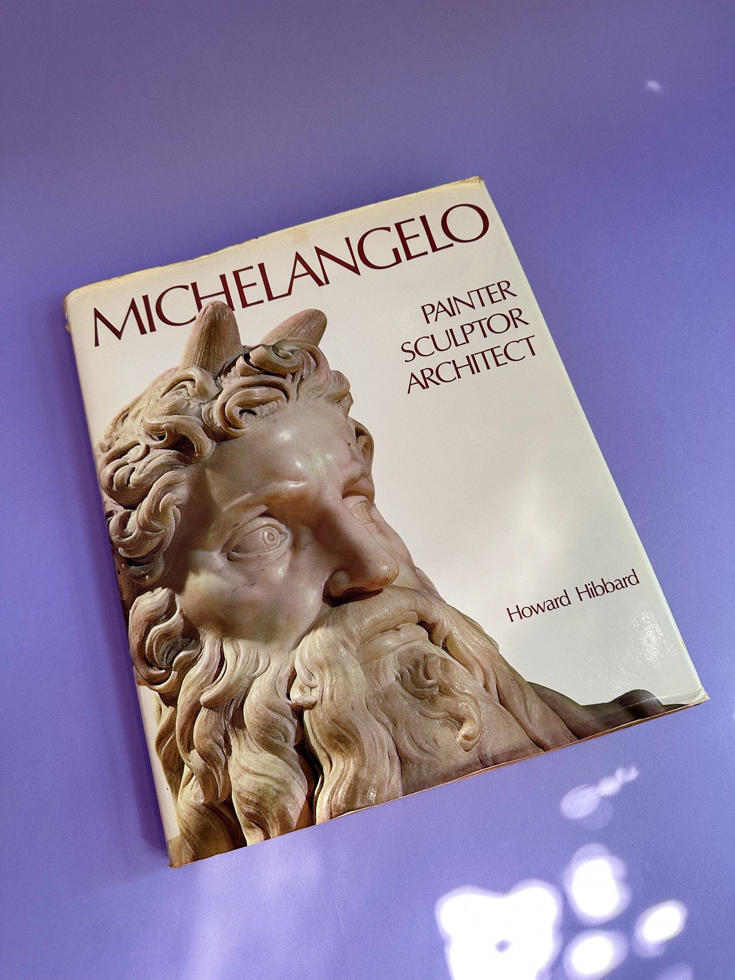 Vintage 1970s Michelangelo Hardcover Coffee Table Book