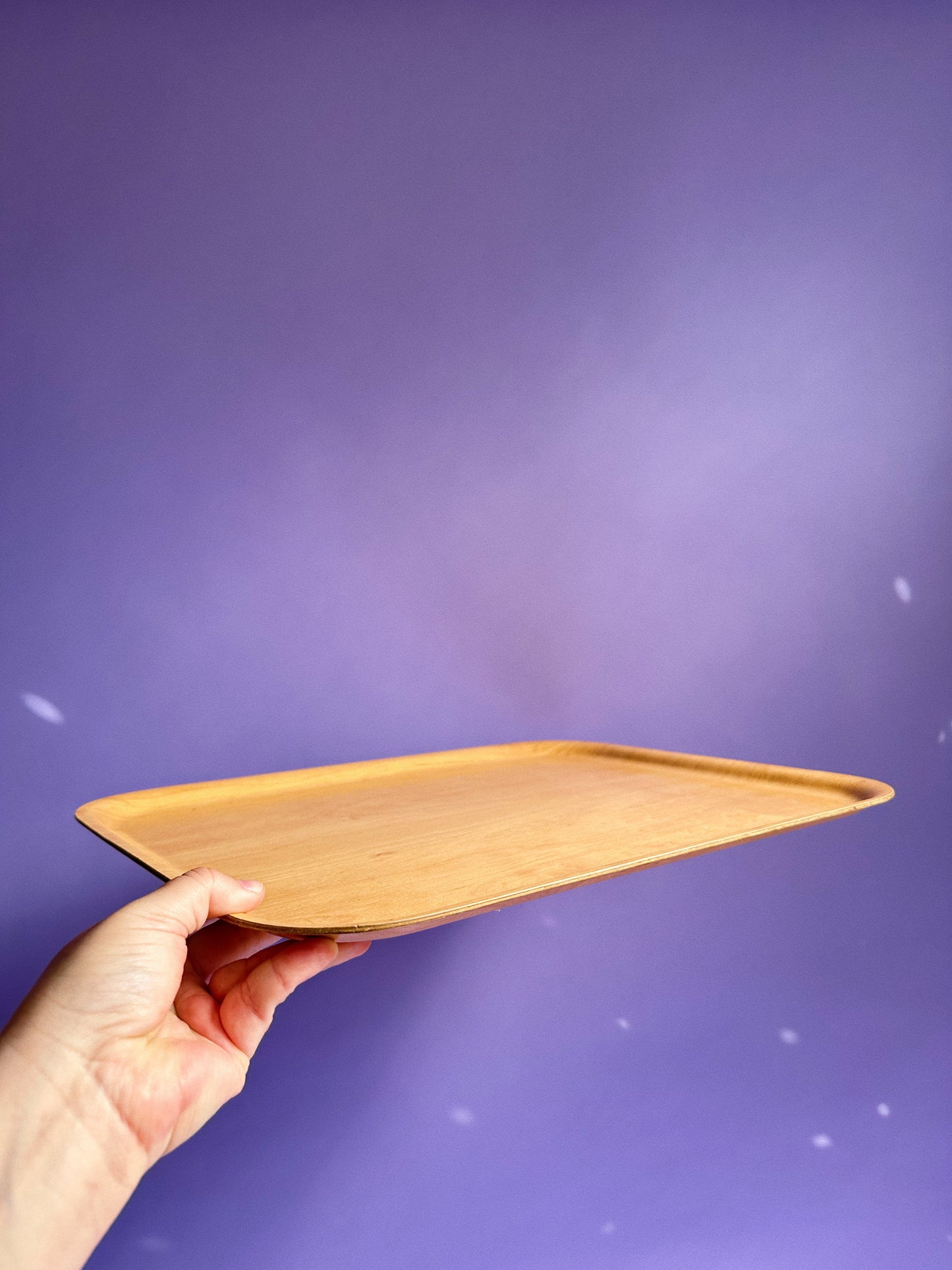 Konga Krona Swedish Laminated Wood Tray MCM