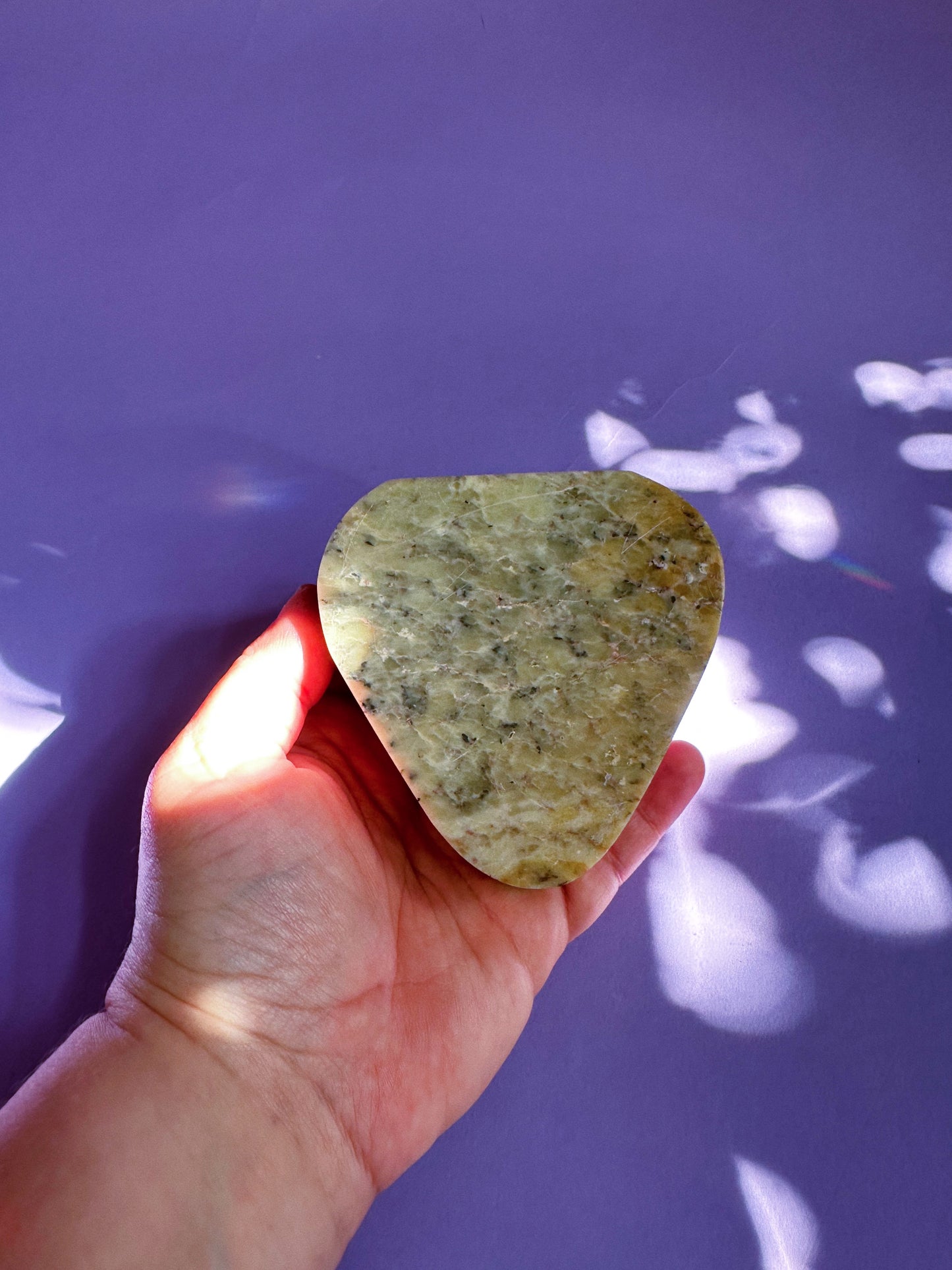 Vintage Stone Lidded Hinged Box with 3 Compartments