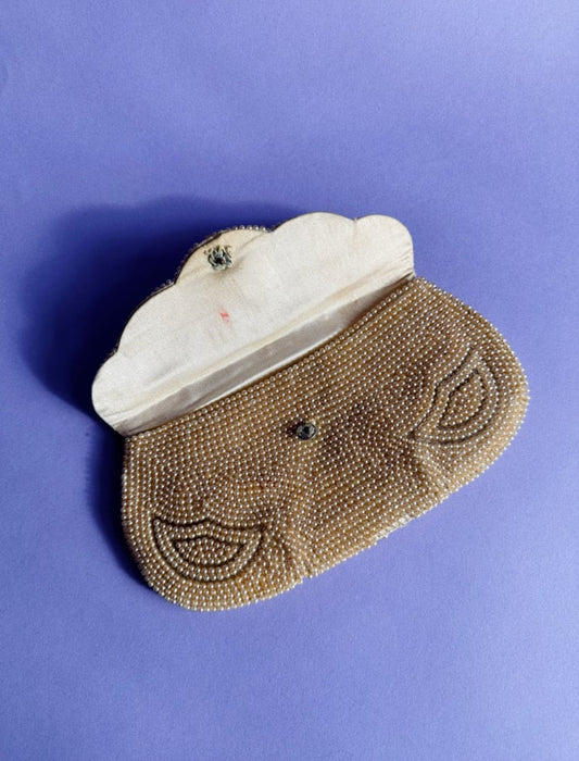 Sweet Vintage Beaded Clutch