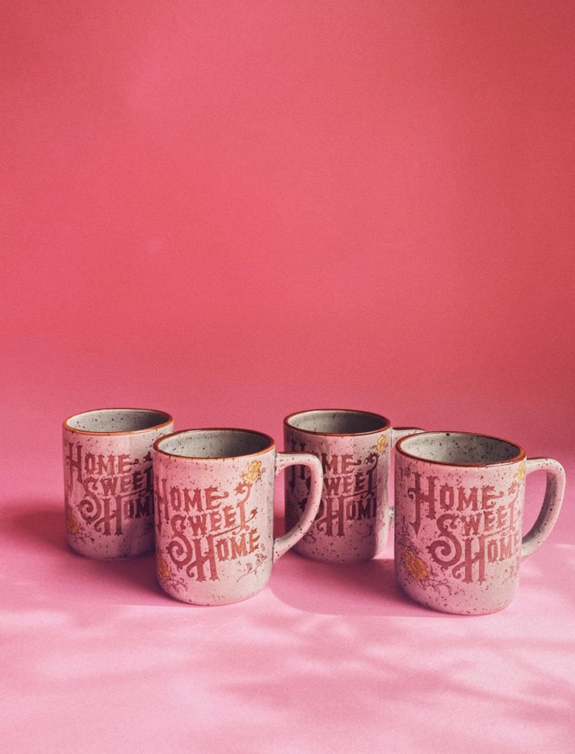 1970s Vintage Home Sweet Home Mugs