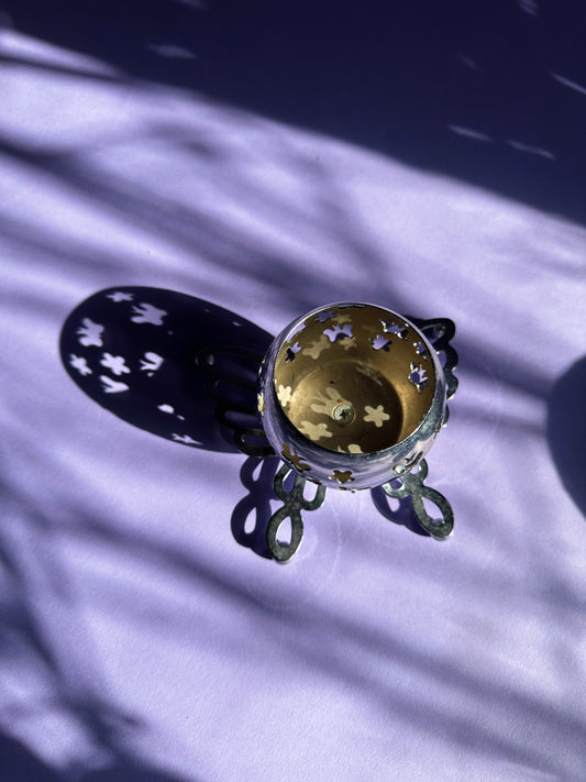 Metal Butterfly Tealight Candle Holder