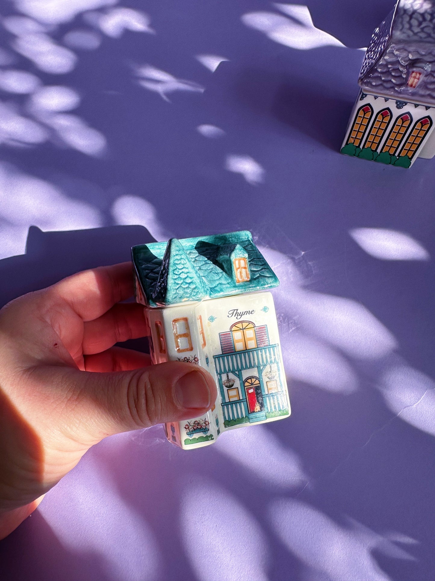 Vintage Avon Spice Village Houses Victorian