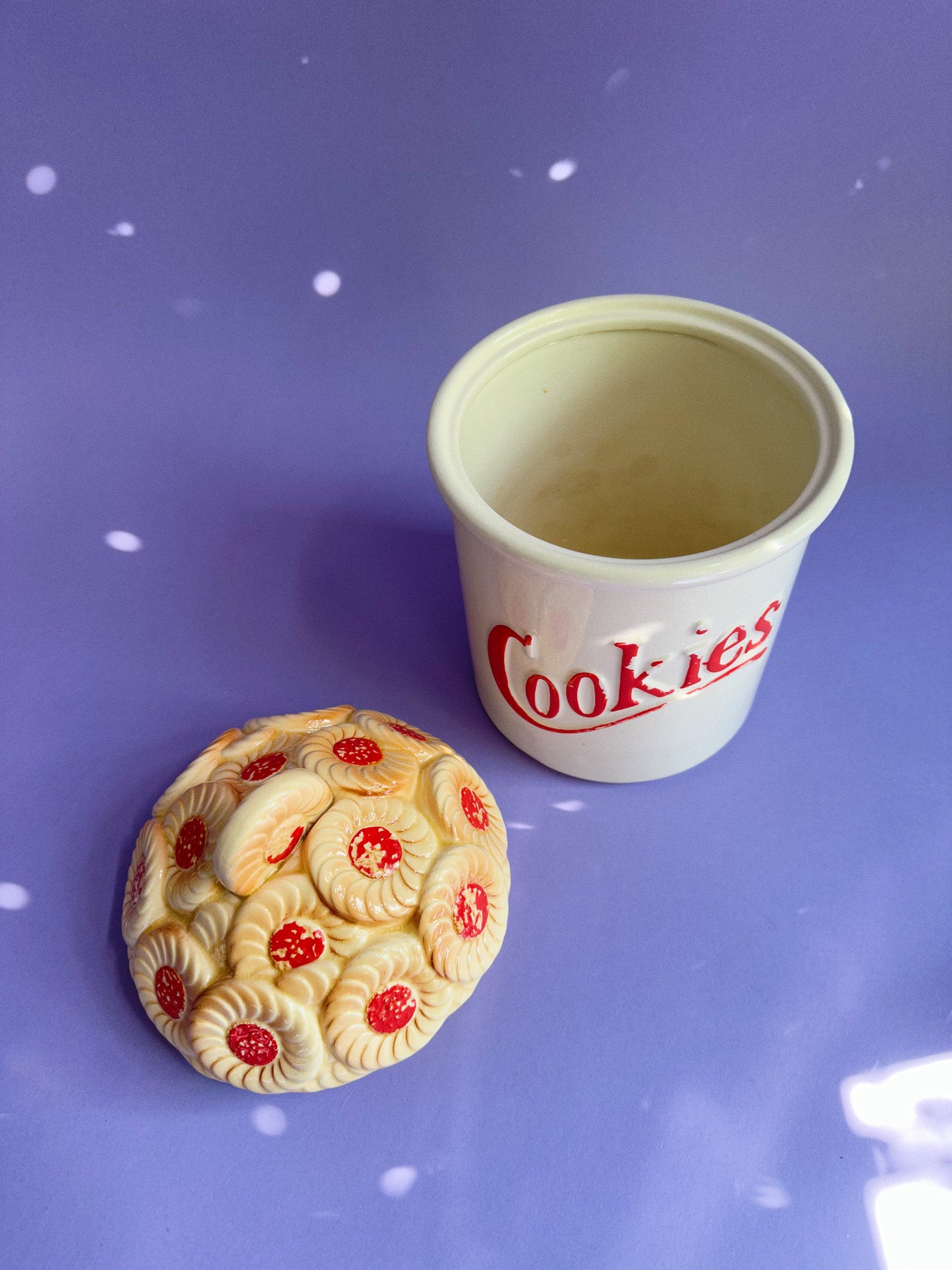 Vintage Munchtime by Himark COOKIES Cookie Jar Japan