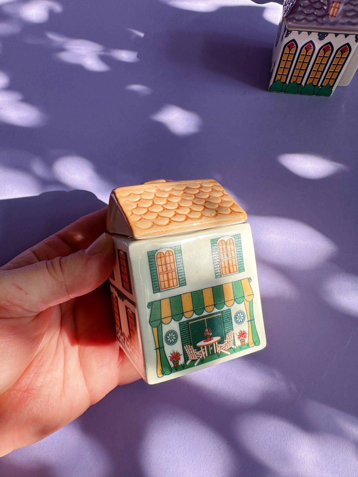 Vintage Avon Spice Village Houses Victorian