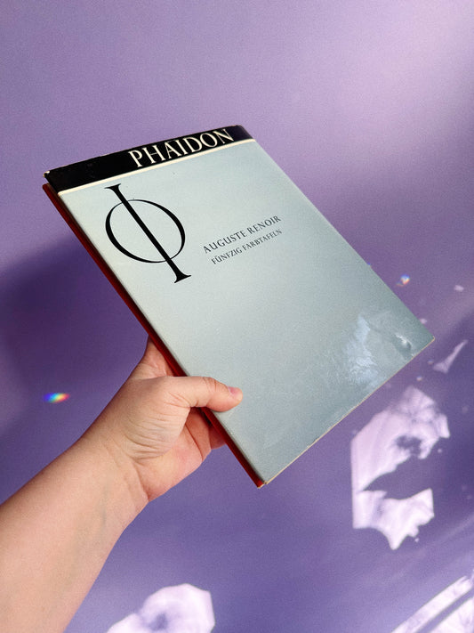 Vintage Renoir Phaidon Coffee Table Book