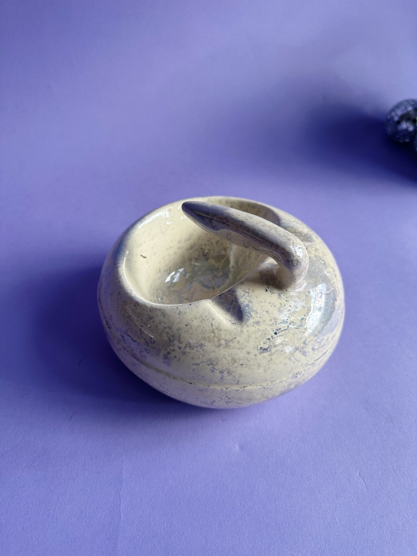 Vintage Montreal Curling Ashtray