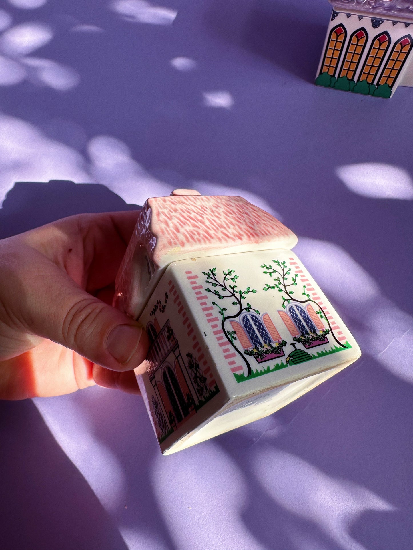 Vintage Avon Spice Village Houses Victorian