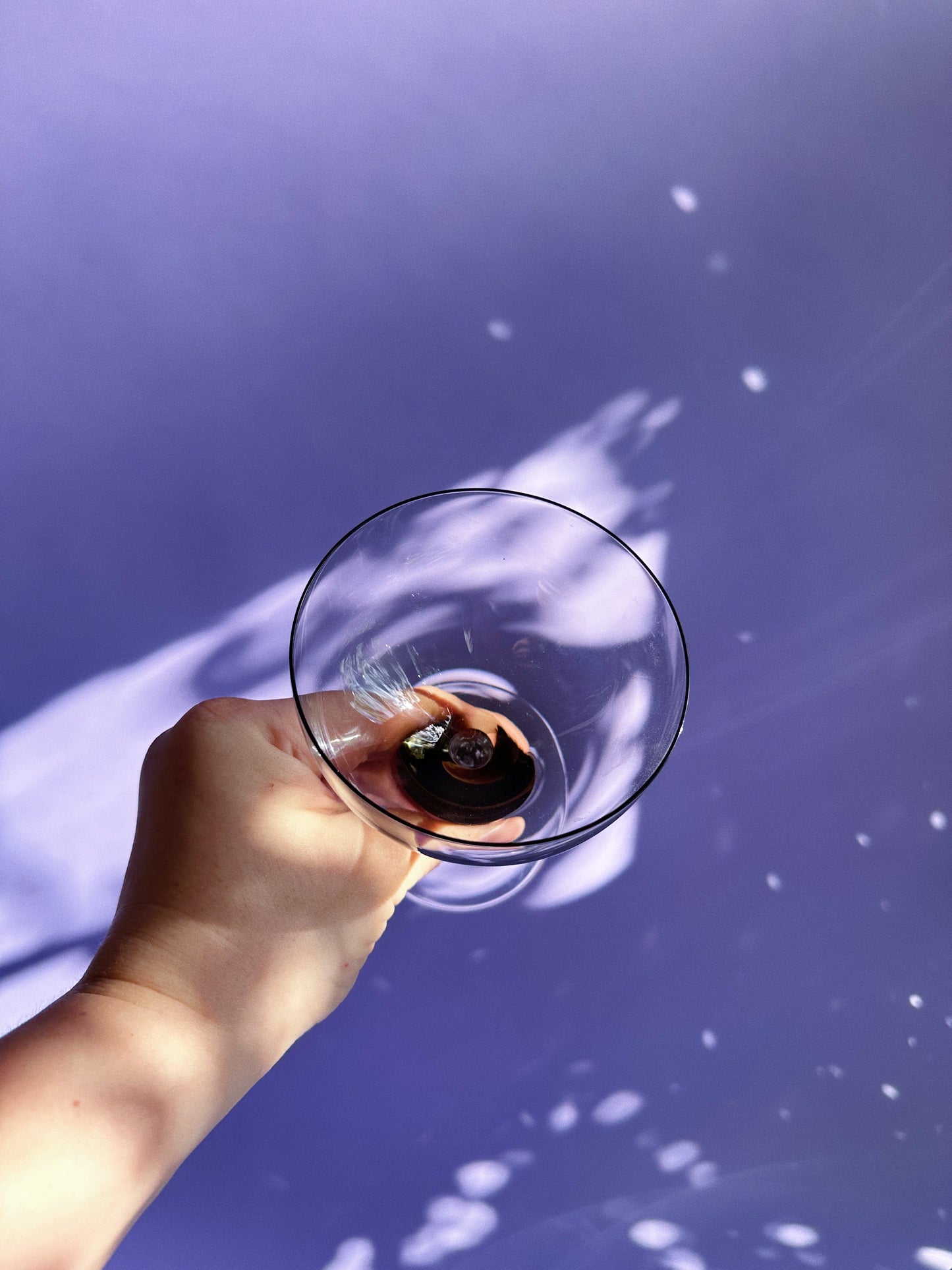 4 Vintage BelKraft Moonglo BK1 West German Hand Blown Champagne Coupes