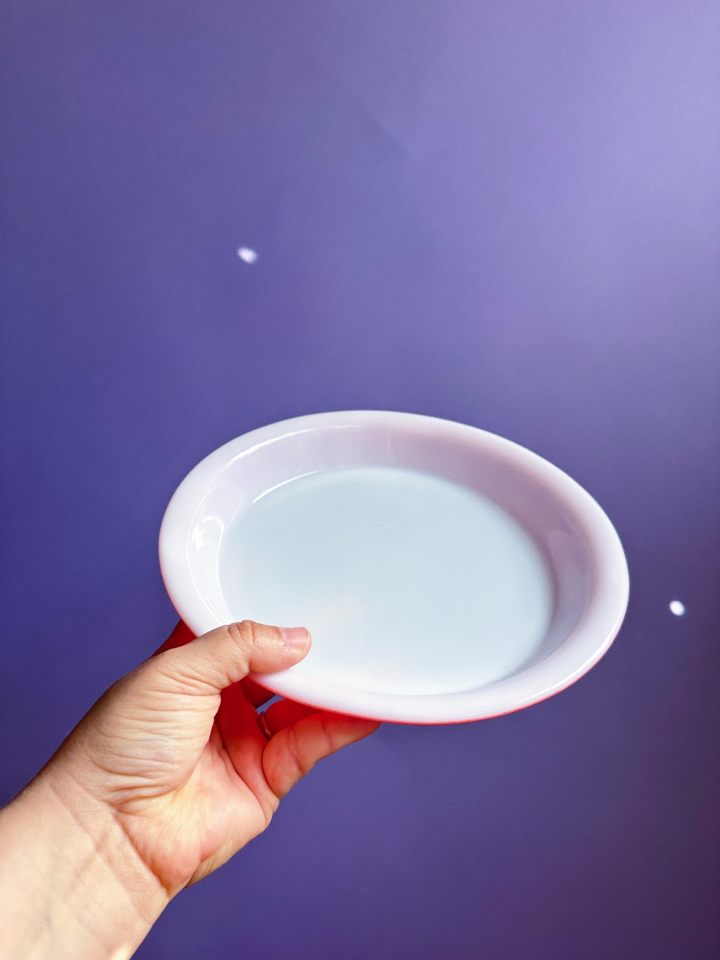 Pyrex Vintage 1950's Flamingo Pink 8.5" Ovenware Pie Pan Dish #209