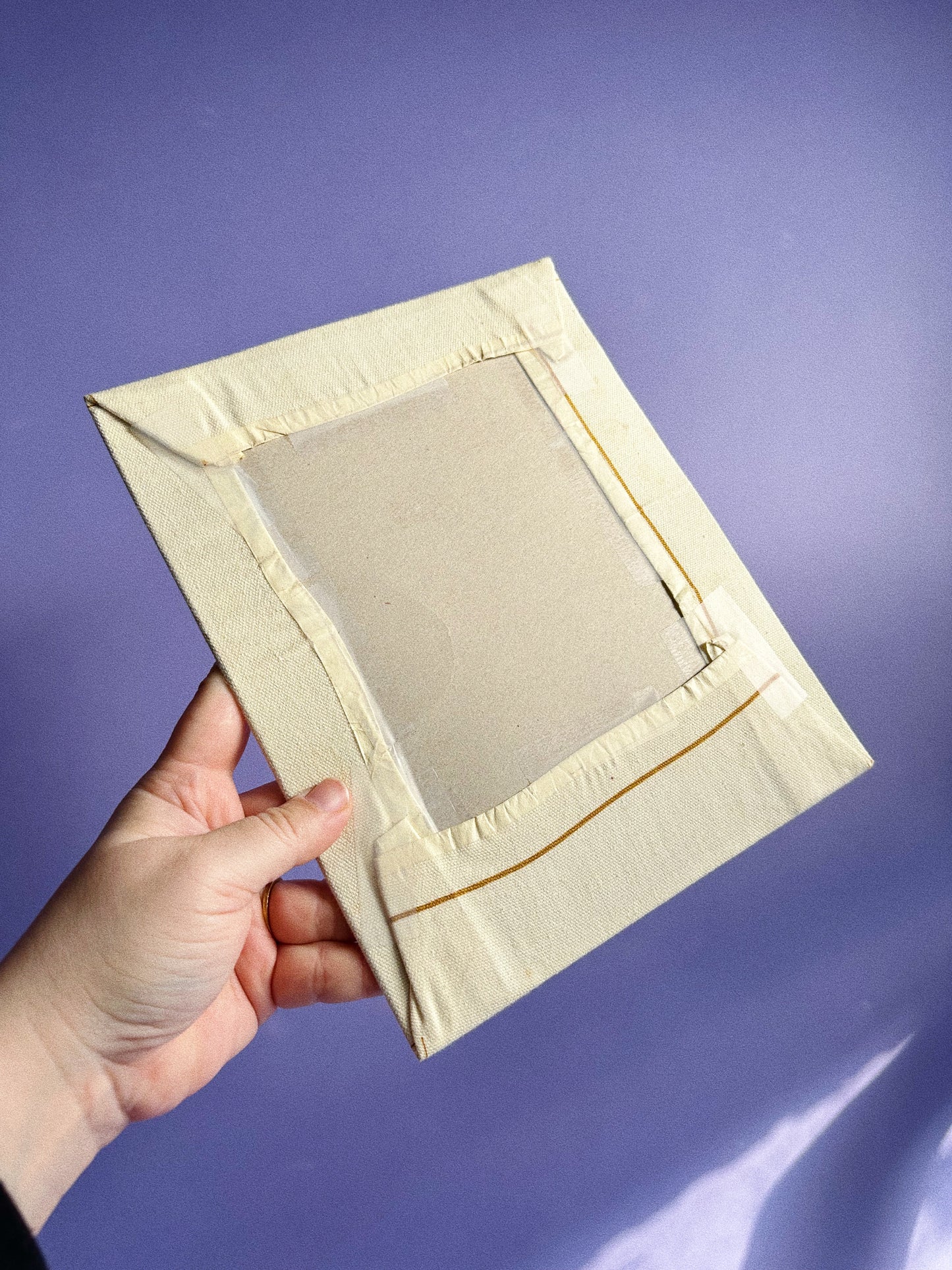 Vintage Unframed Tulips & Flowers Embroidered Crewel