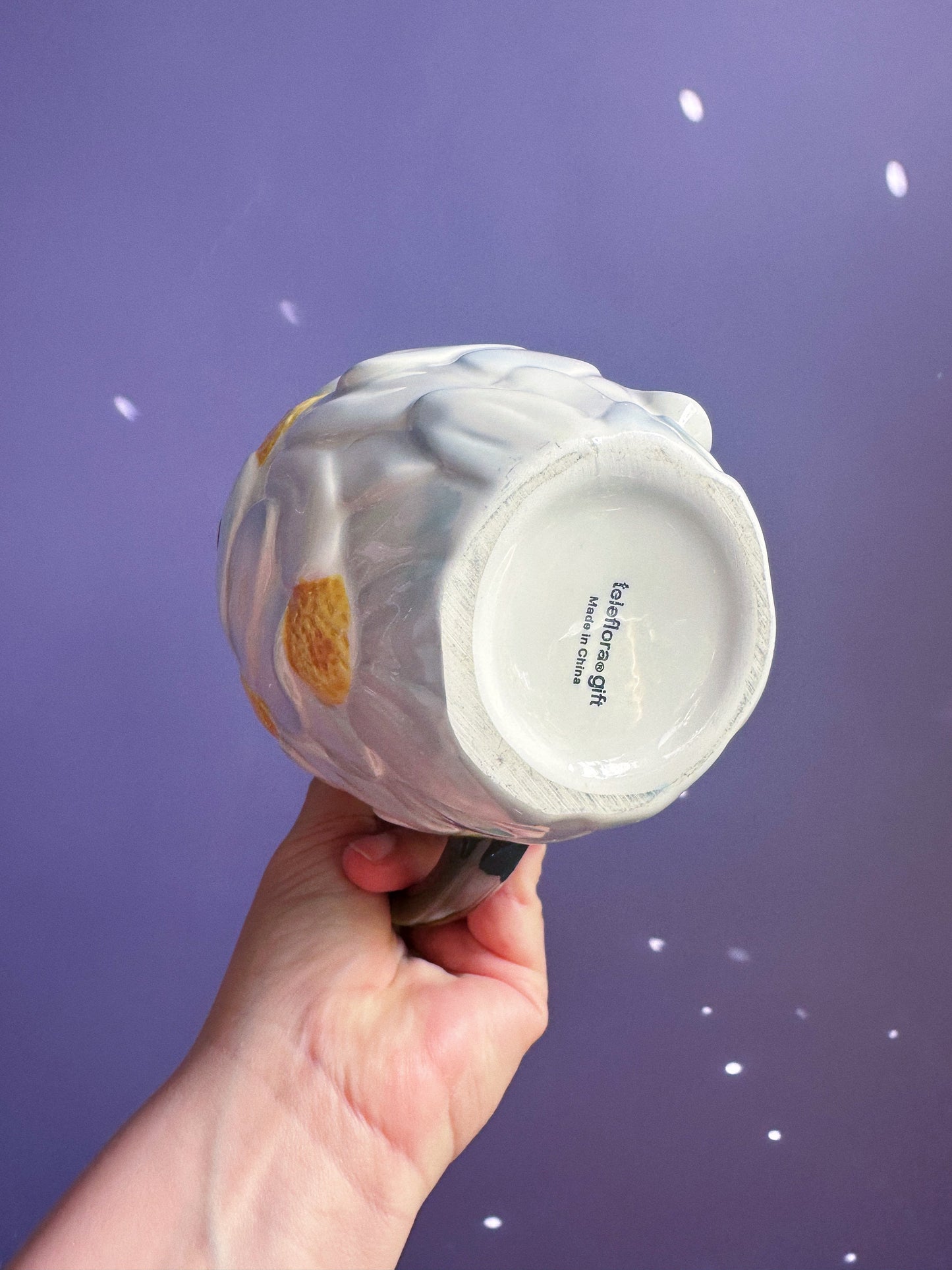 Vintage Ceramic Daisy Teleflora Pitcher