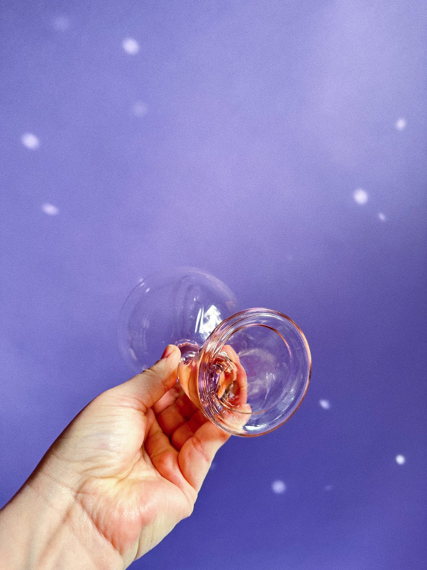 Vintage Pink Wing Cup/Bowl Set of 3
