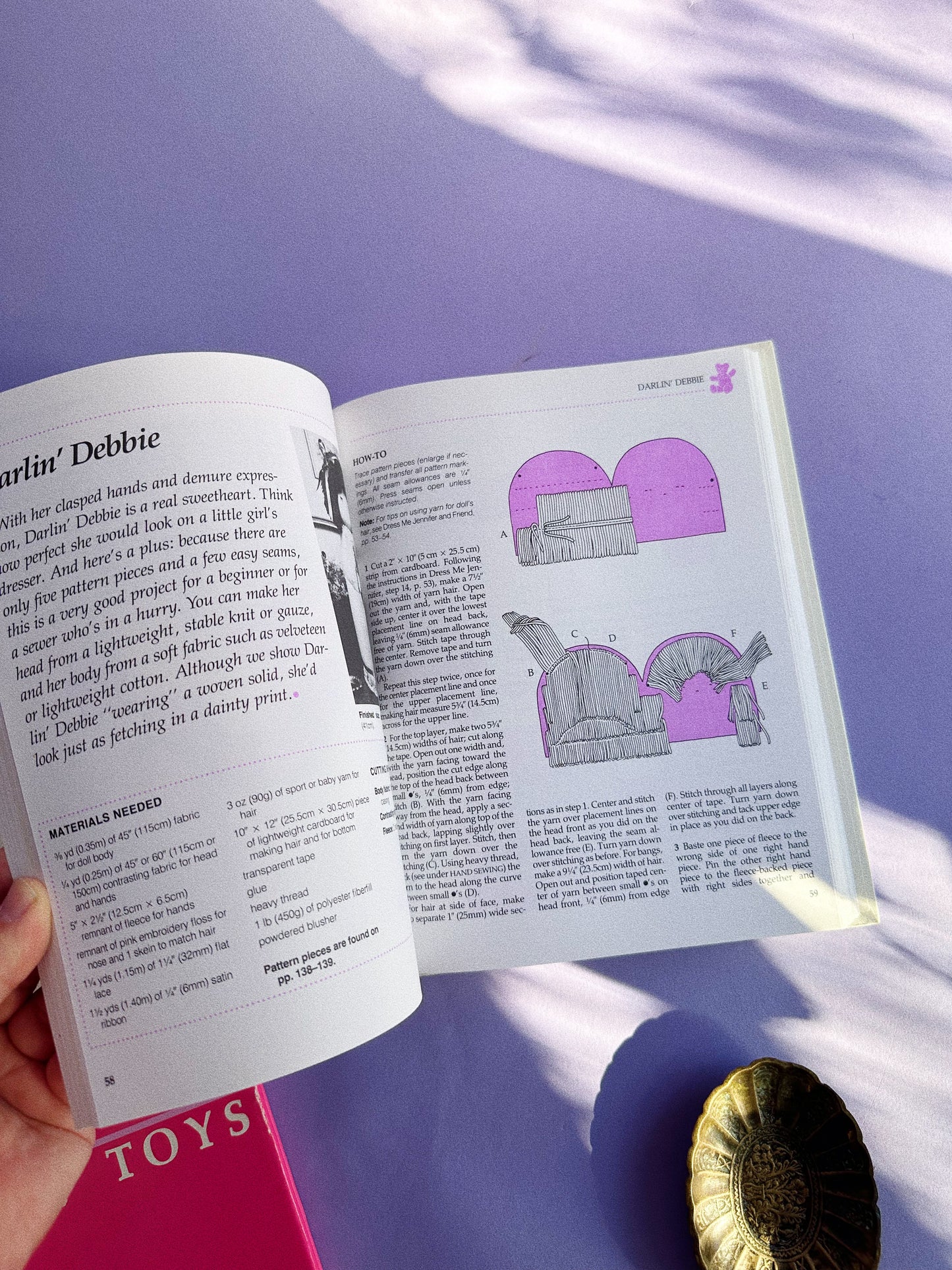 Vintage Vogue Dolls & Toys Hardcover Coffee Table Book