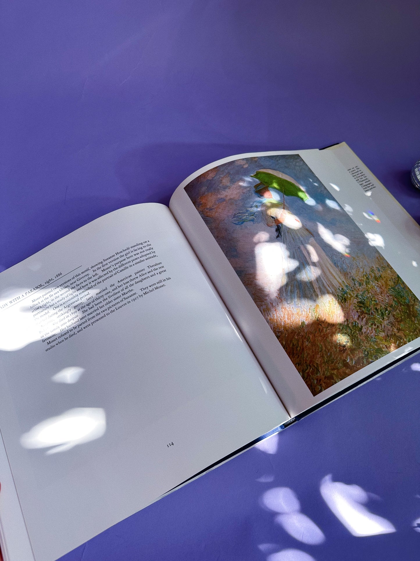 Vintage Monet Masterworks Hardcover Coffee Table Book