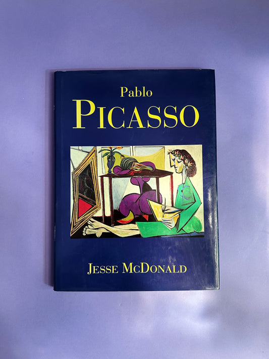Vintage Hardcover Pablo Picasso Art Coffee Table Book by Jesse McDonald