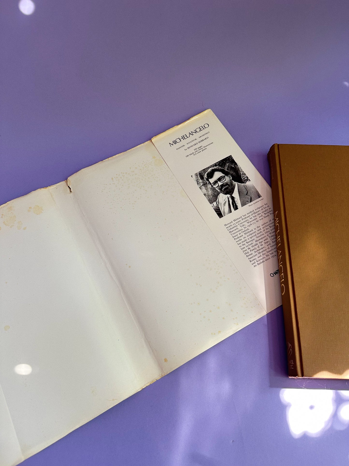 Vintage 1970s Michelangelo Hardcover Coffee Table Book