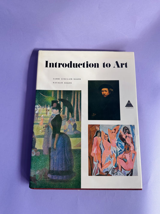 Vintage Introduction to Art Hardcover Coffee Table Book