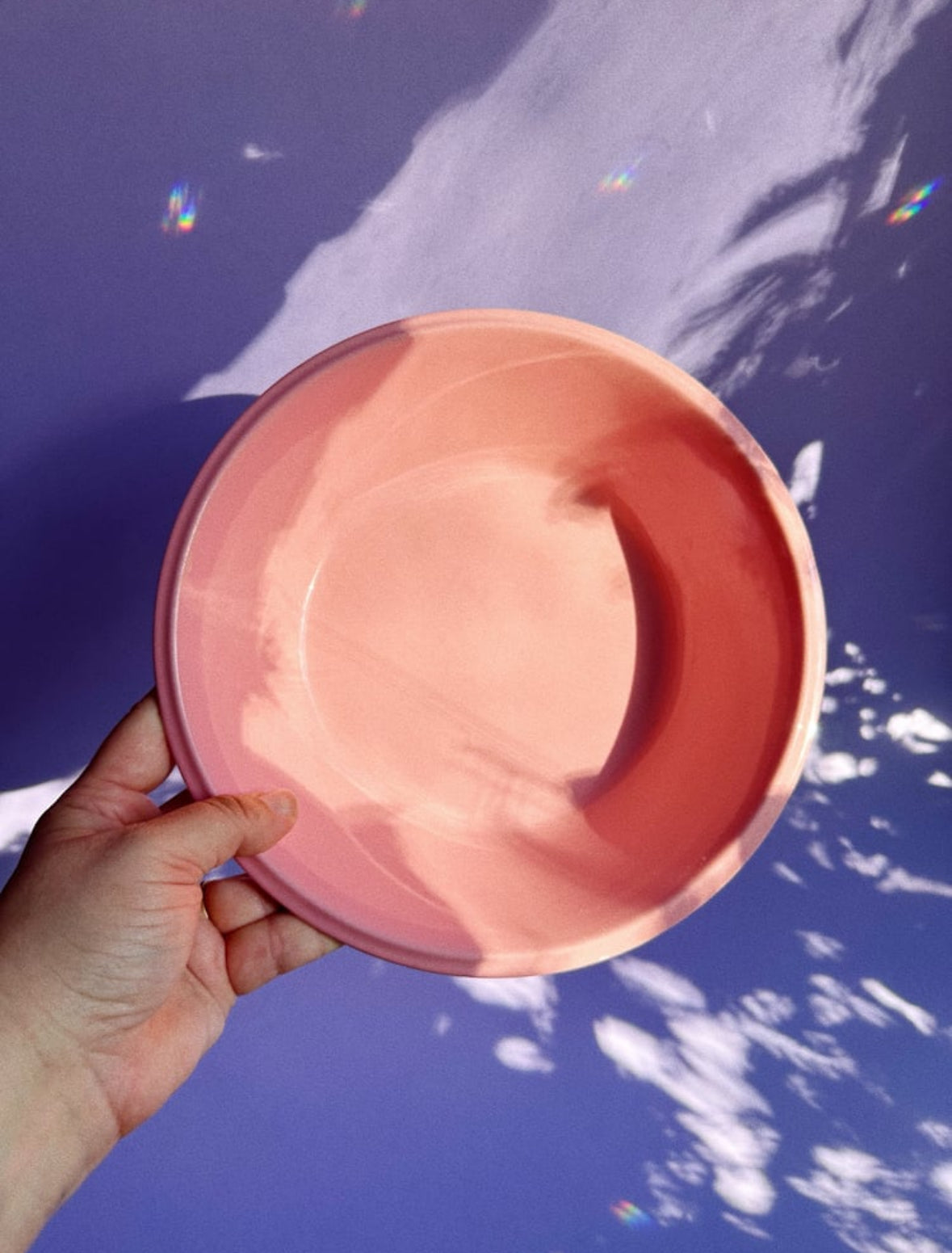 Mikasa Pink Pink Vintage Ceramic Serving Bowl